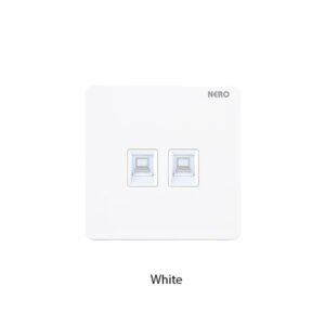NERO X2 Series Socket Double Data Outlet Cat6