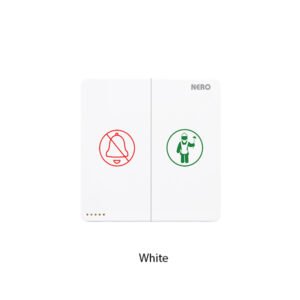 NERO X2 Series 2 Gang 2 Way DND MUR Symbol Bell