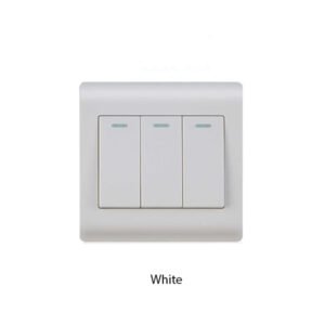 NERO F16 Series 3 Gang 1 Way with Fluorescent Locator