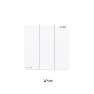 NERO X2 Series Saklar 3 Gang 1 Way with Fluorescent Locator