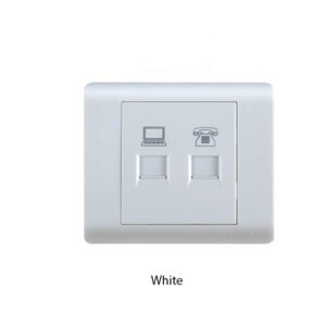 NERO F16 Series Telephone Data Outlet Cat5e With Shutter