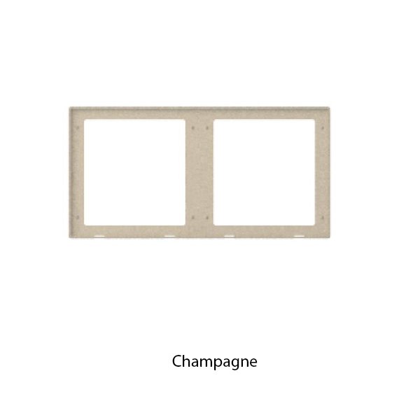 SIMON E3 Series Frame 2 Gang - Image 3