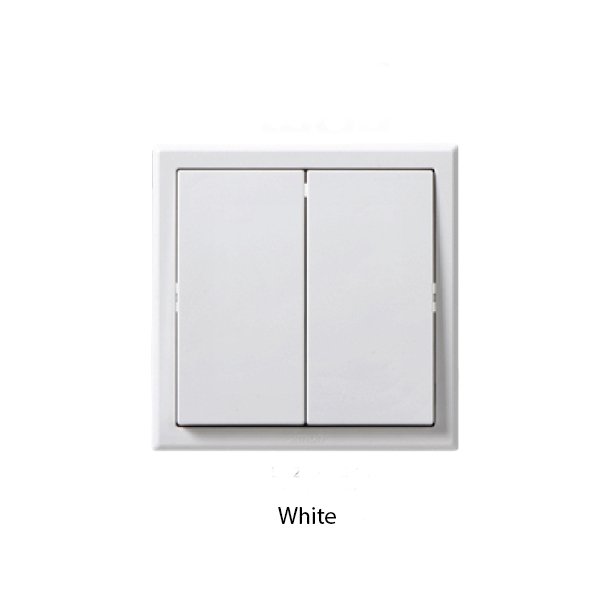 SIMON E3 Series Saklar 2 Gang Intermediate