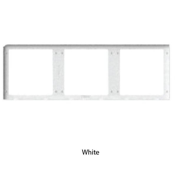 SIMON E3 Series Frame 3 Gang