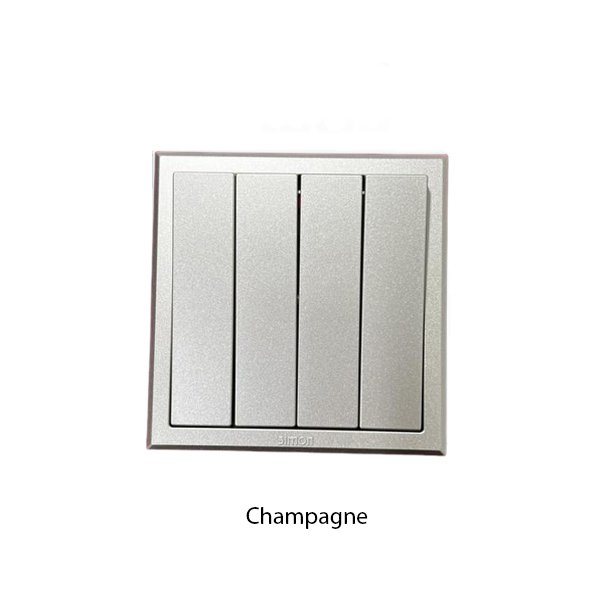 SIMON E3 Series Saklar 4 Gang 1 Way - Image 3