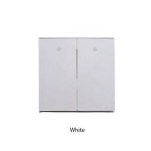 SIMON E6 Series Saklar 2 Gang 1 Way LED Indicator