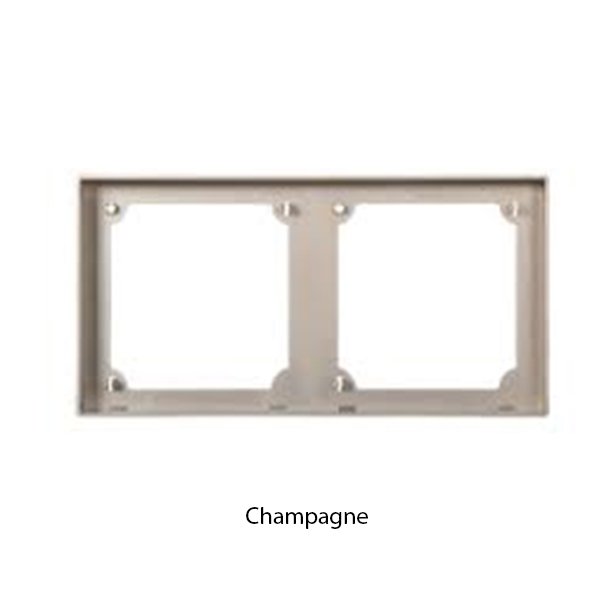 SIMON E6 Series Frame 2 Gang - Image 3