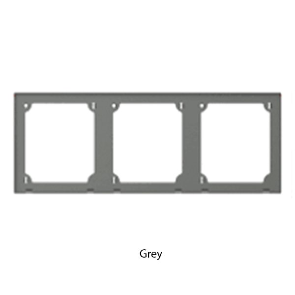 SIMON E6 Series Frame 3 Gang - Image 2