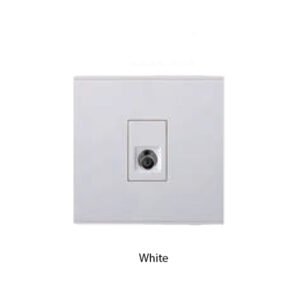 SIMON E6 Series Socket TV Outlet F Connector