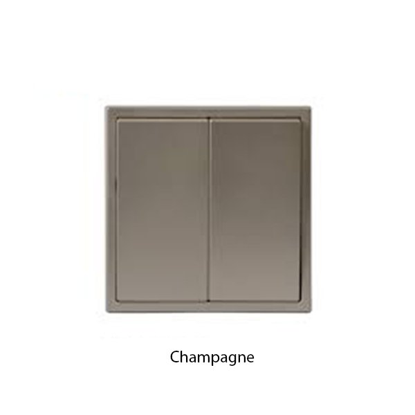 SIMON i7 Series Saklar 2 Gang 1 Way - Image 3