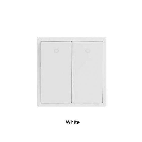 SIMON i7 Series Saklar 2 Gang 1 Way LED Indicator