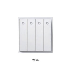 SIMON i7 Series Saklar 4 Gang 1 Way LED Indicator