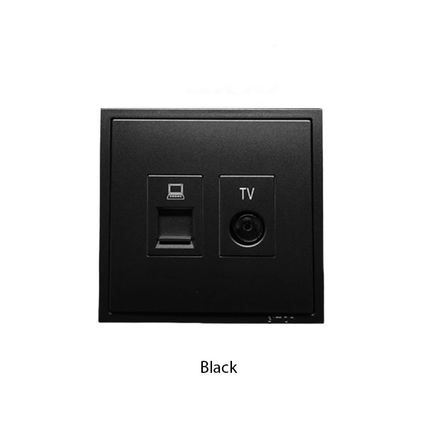 SIMON i7 Series Socket TV dan Data Outlet Cat.6 - Image 4