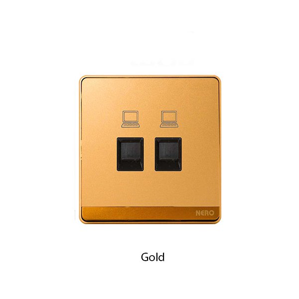 NERO Q7 Data Outlet CAT5e Ganda Shutter - Image 2