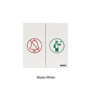 NERO Q3L Saklar Bel 2 Gang 2 Way Simbol