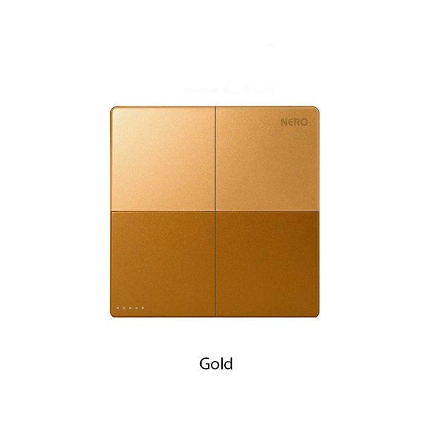 NERO Z4 Saklar 2 Gang 1 Way Fluorescent Locator - Image 2