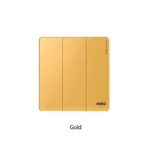 NERO i9 3 Gang 2 Way LED Locator I91632D - Image 2