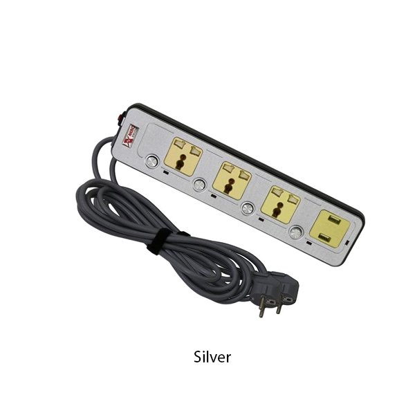 NERO Stop Kontak Ekstensi 3 Gang Shutter 1 Gang USB A - Image 2