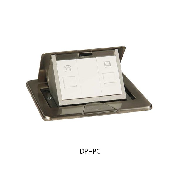 NERO Stop Kontak Lantai Telephone Data Outlet Cat5e