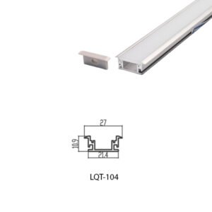 LED Housing Aluminium Profile Linear LED Strip 27mm x 11mm