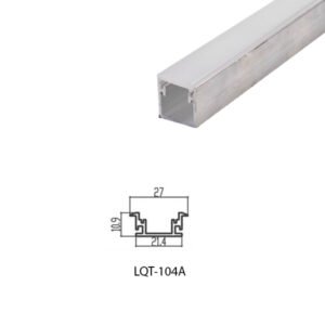 LED Housing Aluminium Profile Linear LED Strip LQT104A 21mm x 11mm