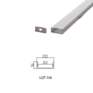 LED Housing Aluminium Profil Linear LED Strip LQT106 24mm x 10mm