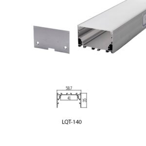 LED Housing Series Aluminium Profil Linear LED Strip LQT140 59mm x 35mm