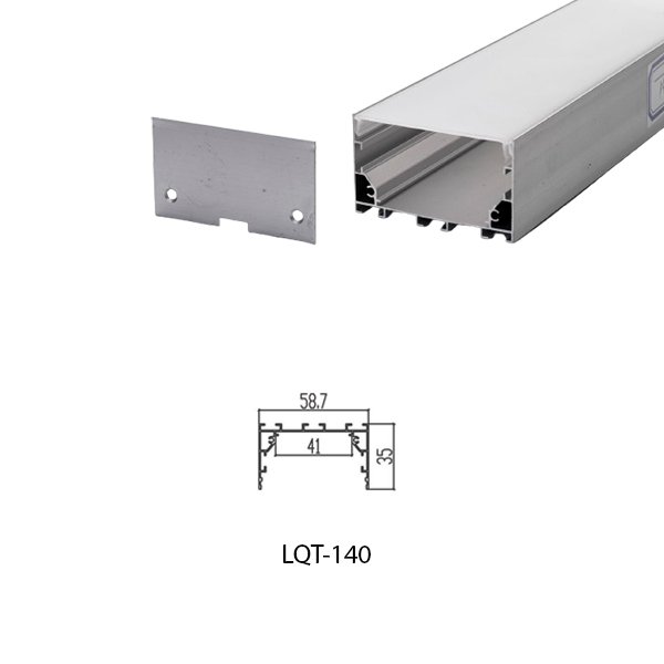 LED Housing Series Aluminium Profil Linear LED Strip LQT140 59mm x 35mm