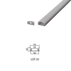 LED Housing Aluminium Profil Linear LED Strip LQT20 18mm x 7mm