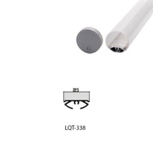LED Housing Aluminium Profile Linear LED Strip LQT338 - 23mm
