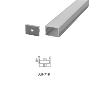 LED Housing Aluminium Profile Linear LED Strip LQT71B 30mm x 20mm