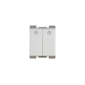 NERO K16 ½ Device 1 Way Double Switch Fluorescent Locator