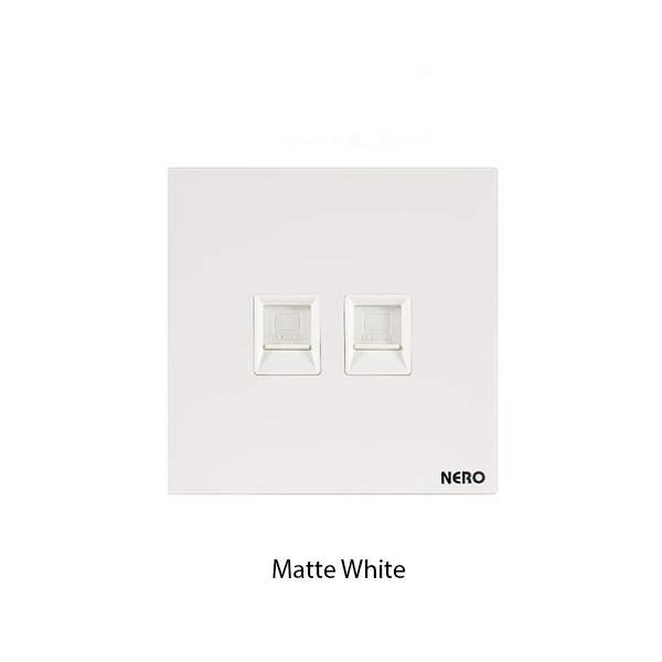 NERO Q3L Data Outlet Cat5e Shutter Ganda