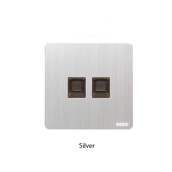 NERO V11 Data Outlet Cat5e Shutter Ganda