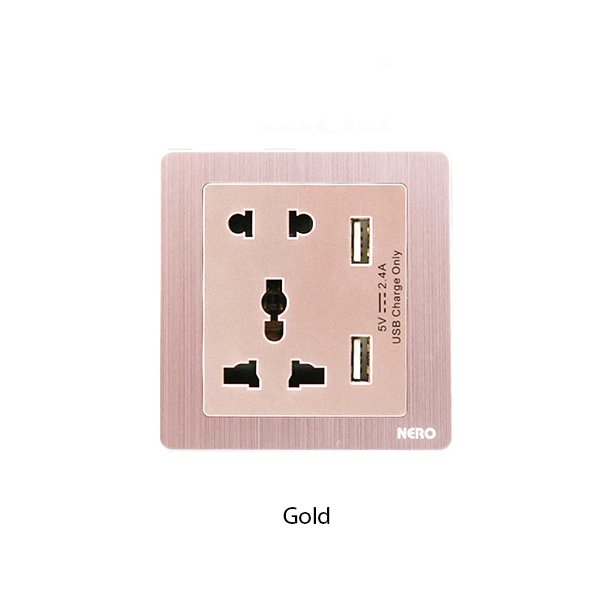 NERO V11 Stop Kontak Multi standar USB - Image 2