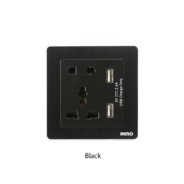 NERO V11 Stop Kontak Multi standar USB - Image 3