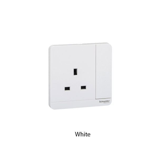 Schneider Avatar Socket Internasional 13A BS E8315