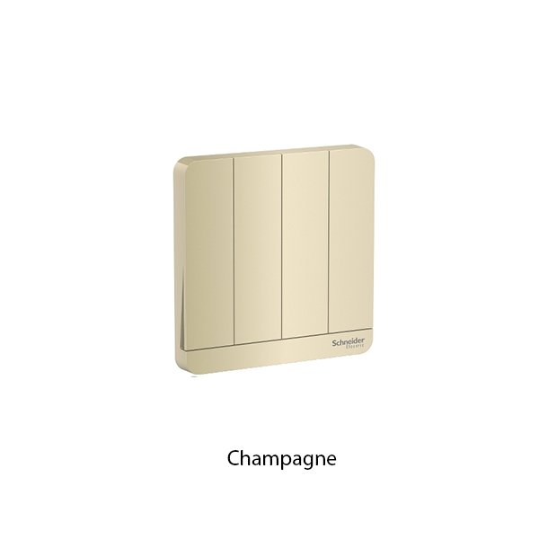 Schneider Avatar Saklar 4 Gang 1 Way E8334L1 - Image 3