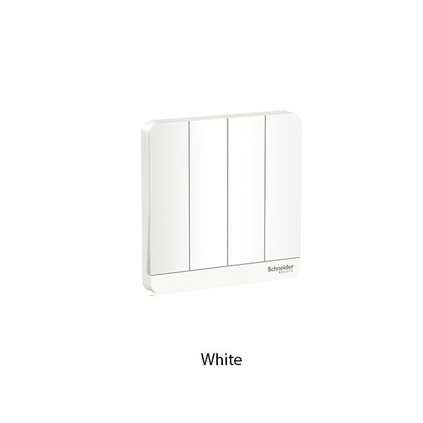 Schneider Avatar Saklar 4 Gang 1 Way E8334L1