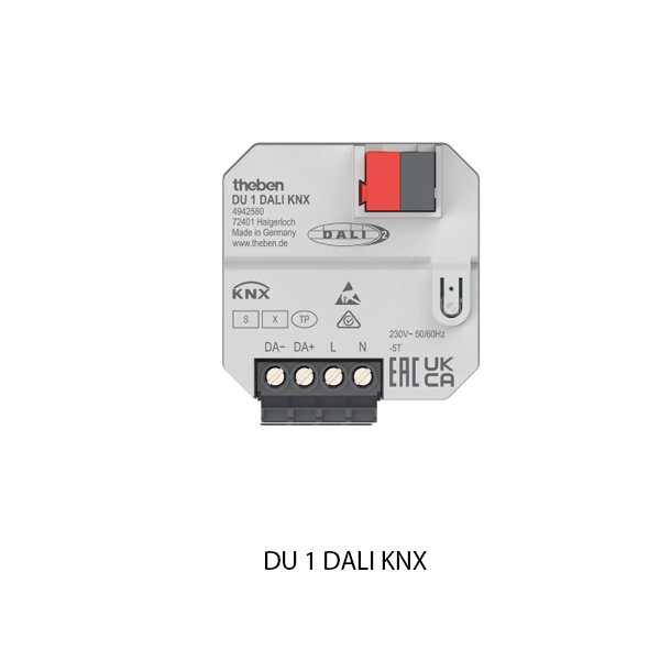 Theben Flush-Mounted Series DU 1 DALI KNX 4942580
