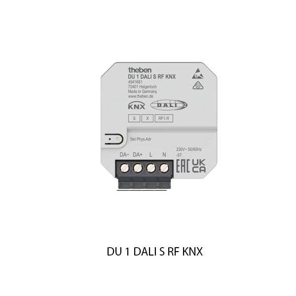Theben Flush-Mounted Series DU 1 DALI KNX 4942580