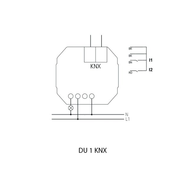 Theben Flush-Mounted Series DU 1 KNX 4942570 - Image 2