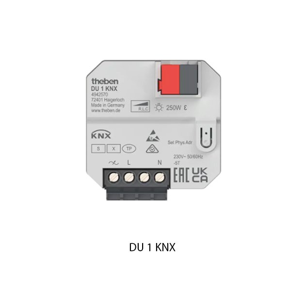 Theben Flush-Mounted Series DU 1 KNX 4942570
