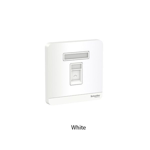 Schneider Avatar Telephone Outlet Shutter E8331RJS4