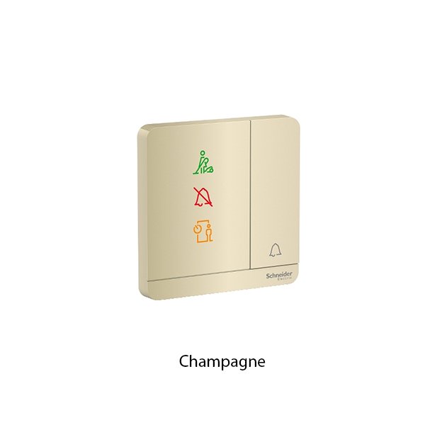 Schneider Avatar Saklar Bel Pintu LED Indikator E8331BPDMW - Image 2