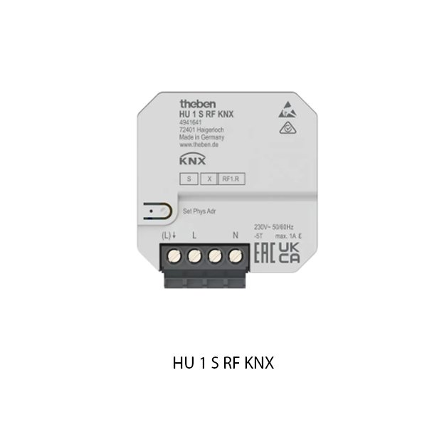 Theben Flush Mounted HU 1 S RF KNX 4941641