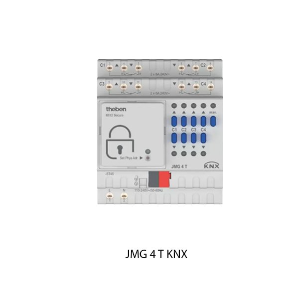 Theben Actuator Series JMG 4 T KNX 4930250