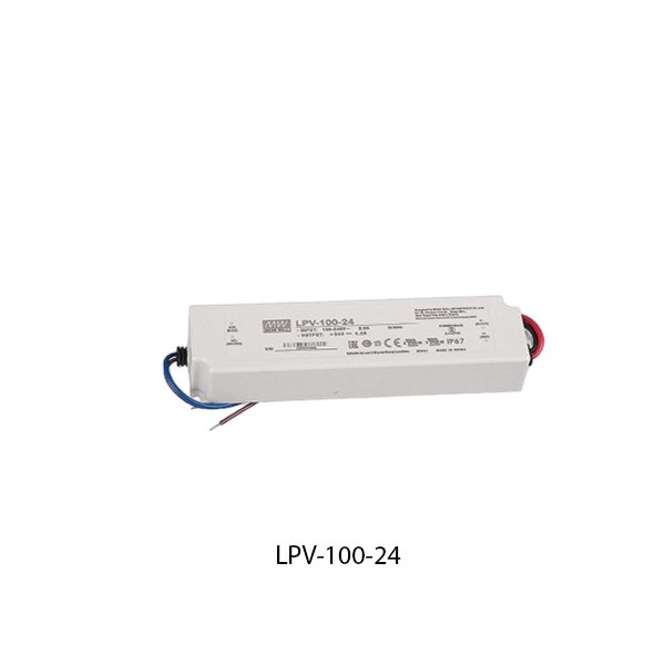 Power Supply Waterproof Meanwell LPV Power Supply DC24V 4A 100W