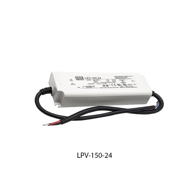 Power Supply Waterproof Meanwell LPV Power Supply DC24V 6.2A 150W