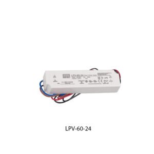 Power Supply Waterproof Meanwell LPV Power Supply DC 24V 2.5A 60W